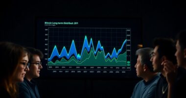 bitcoin holder distribution peaks