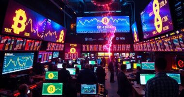 bitcoin surges liquidations spike