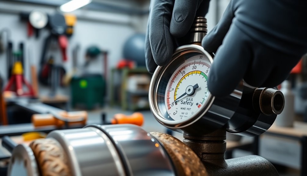 inspect gas equipment regularly