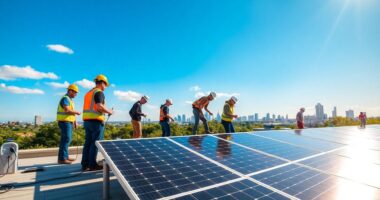 rapid growth in solar industry