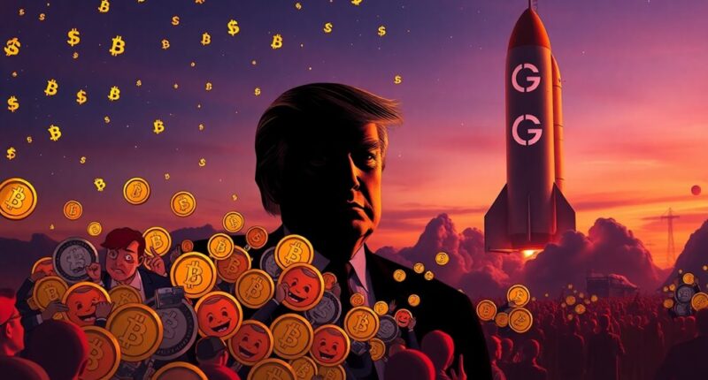 trump memecoins musk crypto