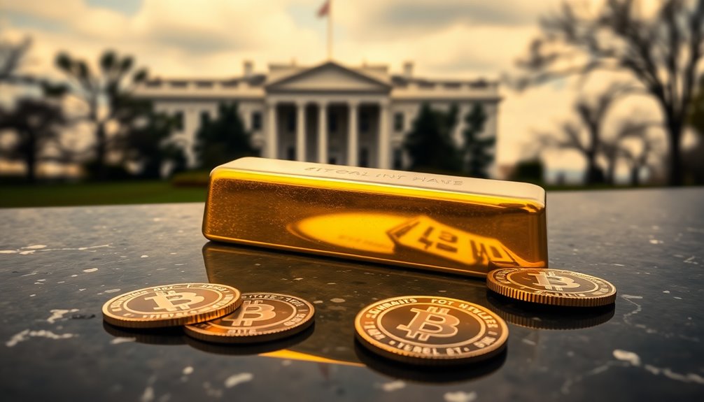 gold outperforms bitcoin post inauguration