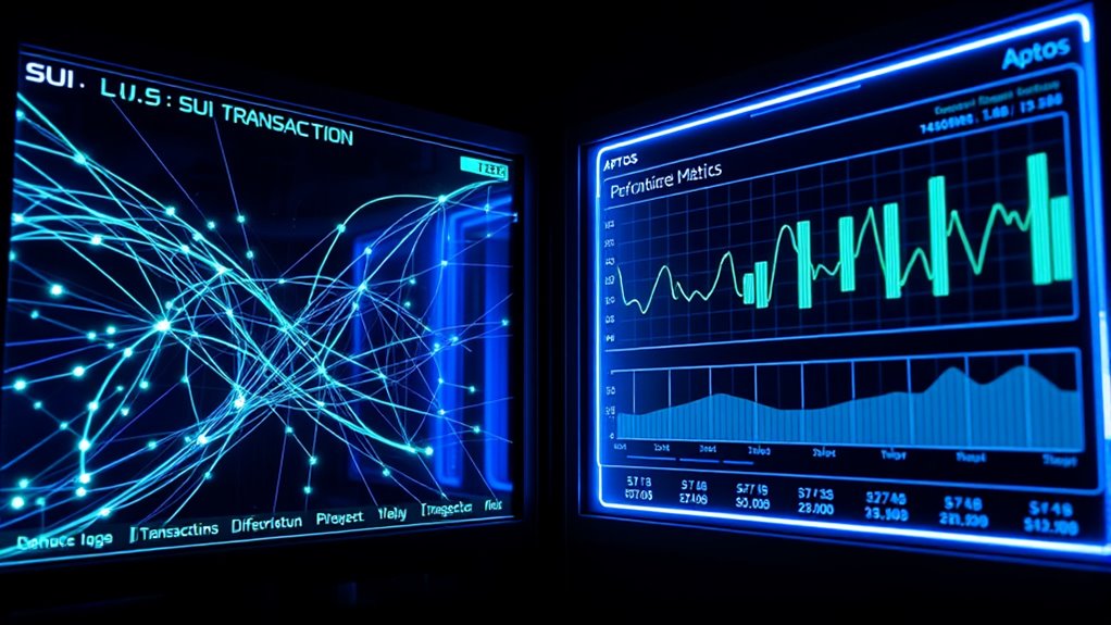 Vergleich der Blockchain-Leistung