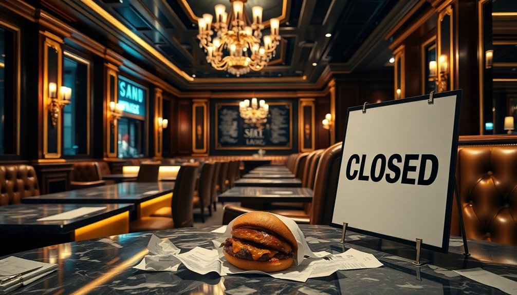 luxury burger chain bankruptcy