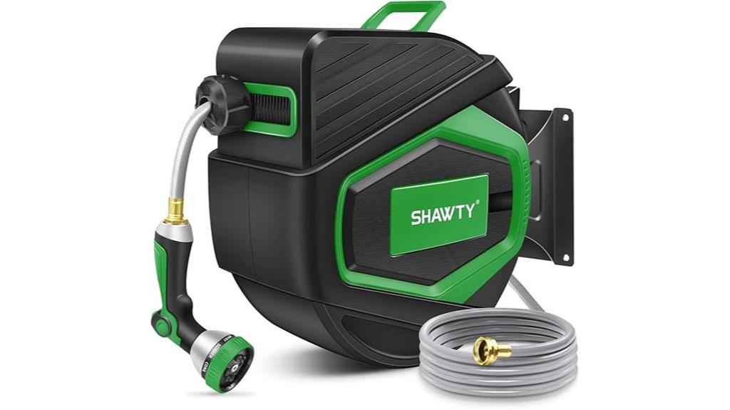 100ft retractable garden hose