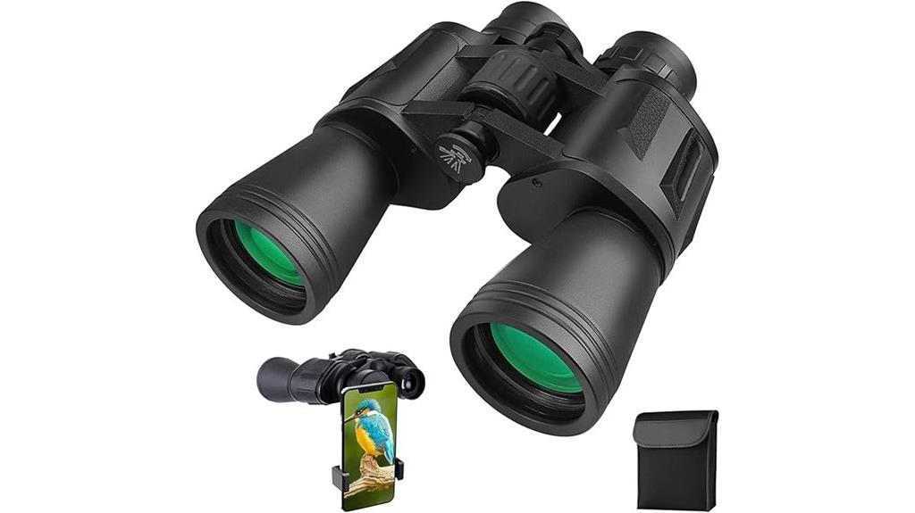 20x50 binoculars with phone adapter