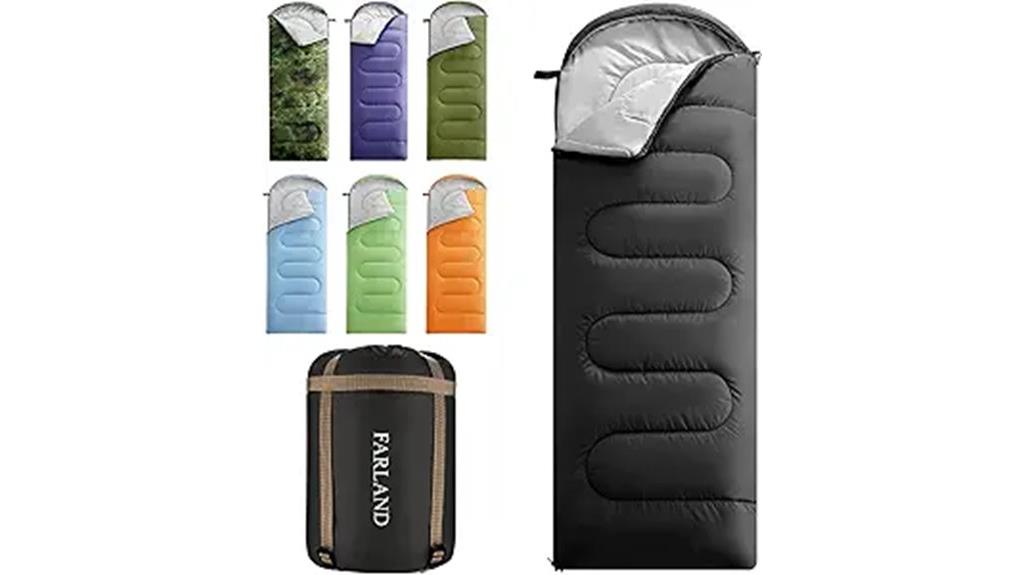 30 f camping sleeping bag