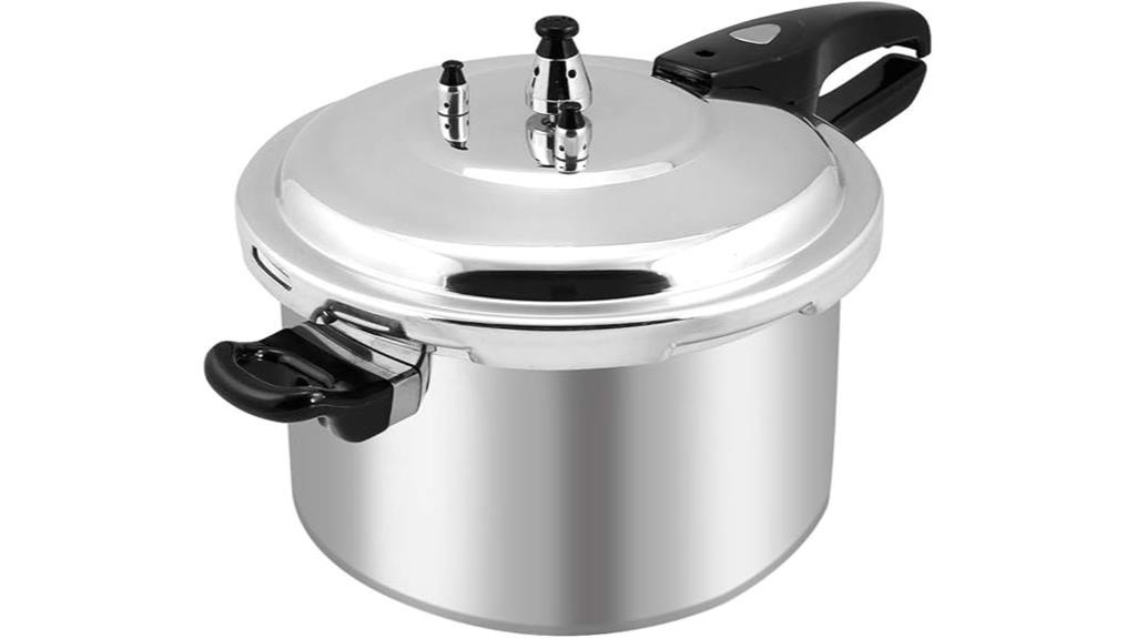 8 quart aluminum pressure canner