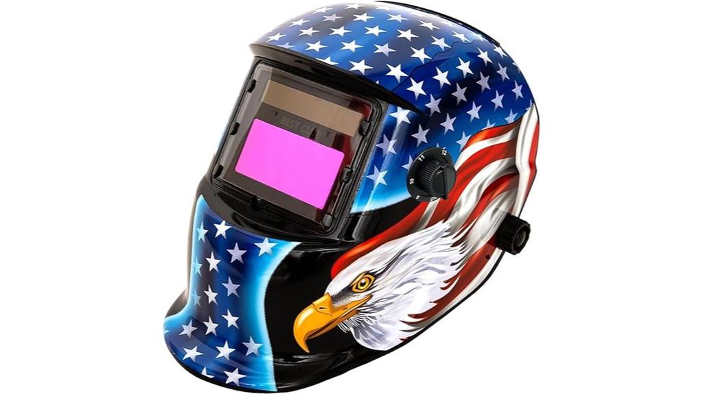 adjustable auto darkening helmet