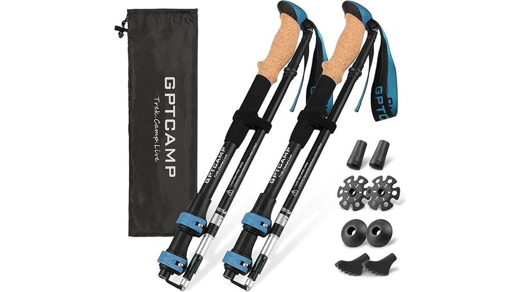 adjustable hiking poles pack