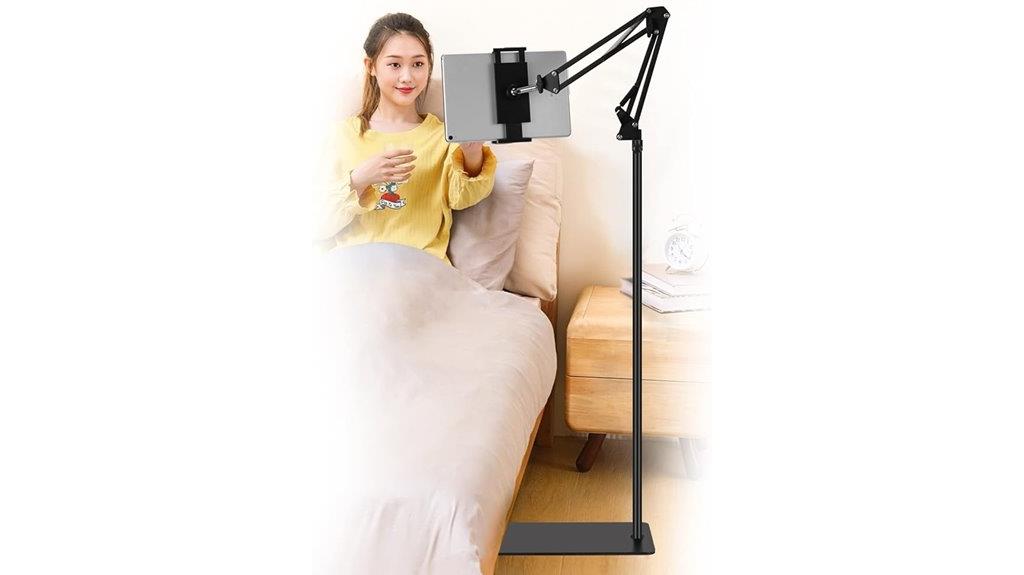 adjustable metal tablet stand