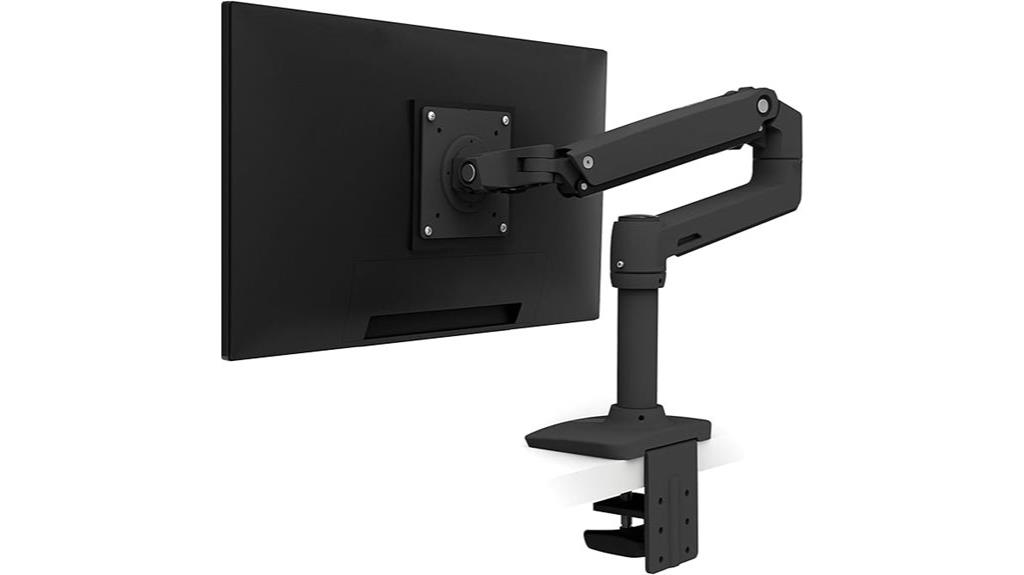 adjustable monitor arm features