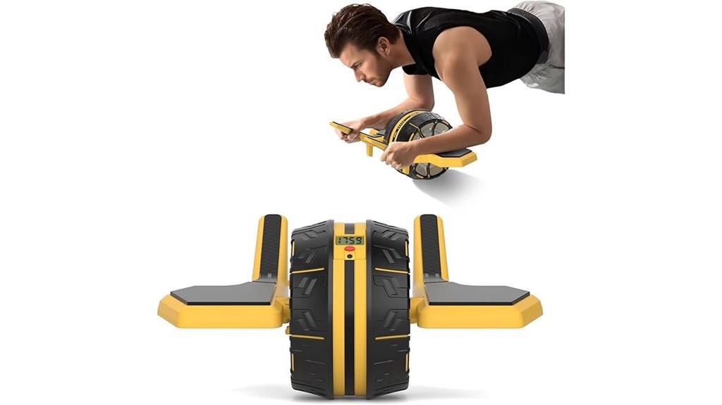 adjustable resistance ab wheel