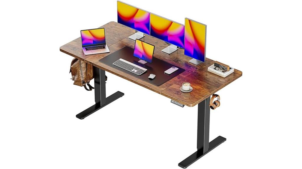 adjustable standing desk