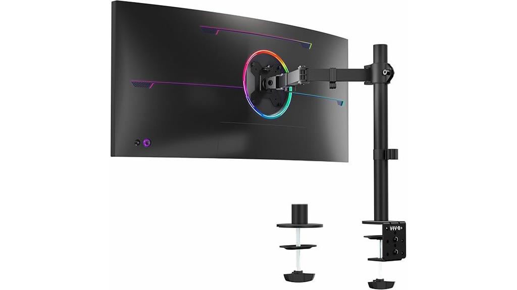 adjustable ultrawide monitor mount