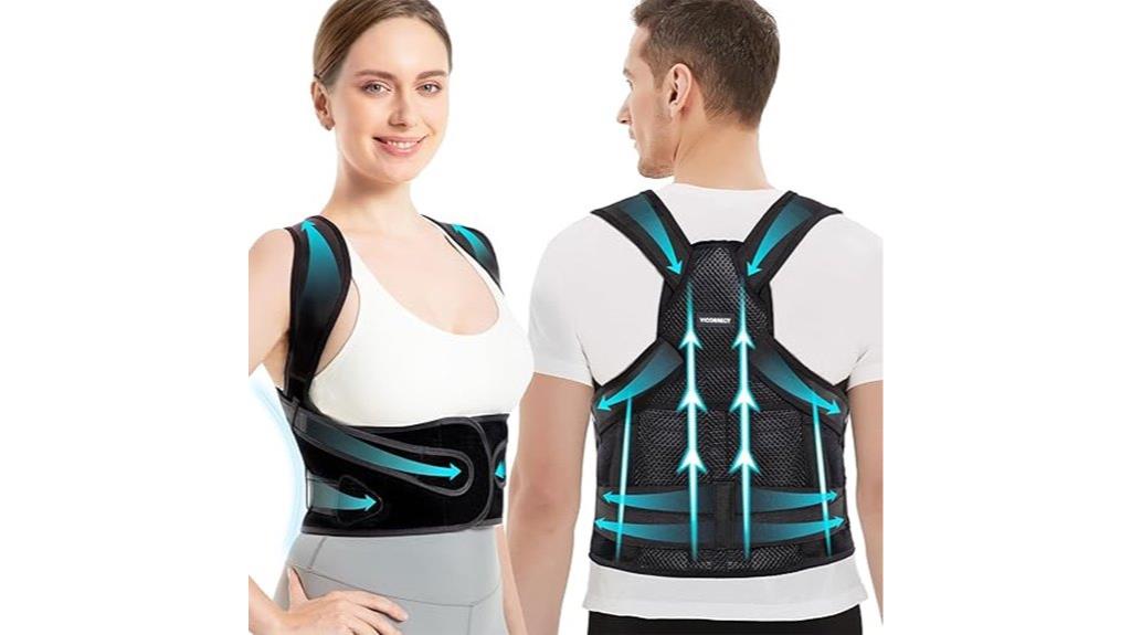 adjustable unisex posture support