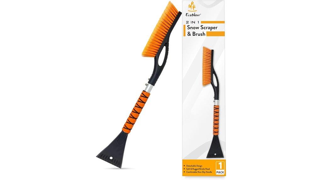 aluminum snow brush set