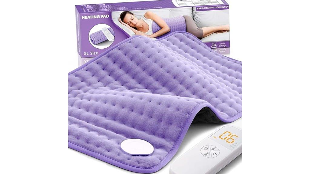 back pain relief heating pad