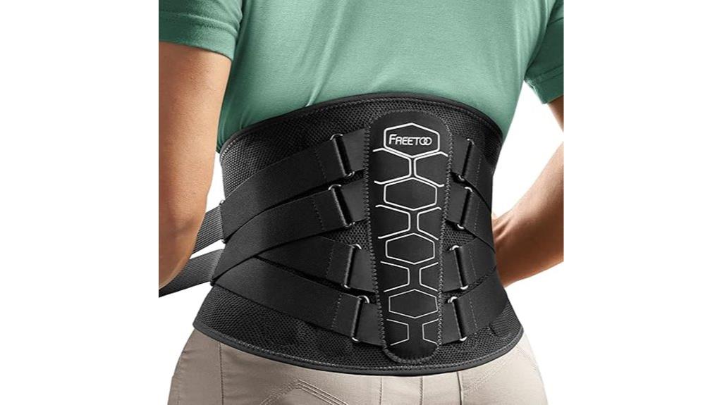 back pain support brace