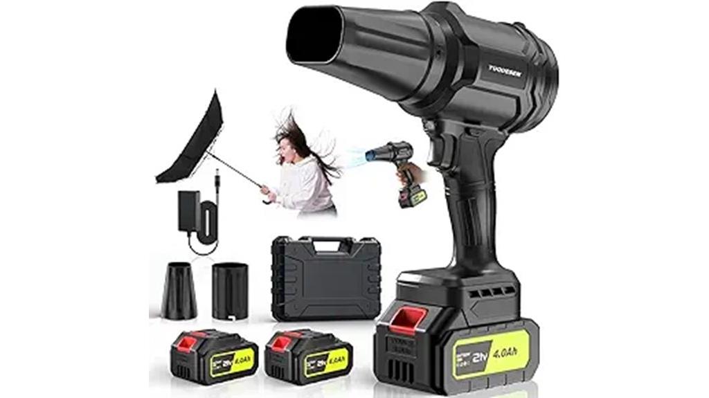 battery powered leaf blower