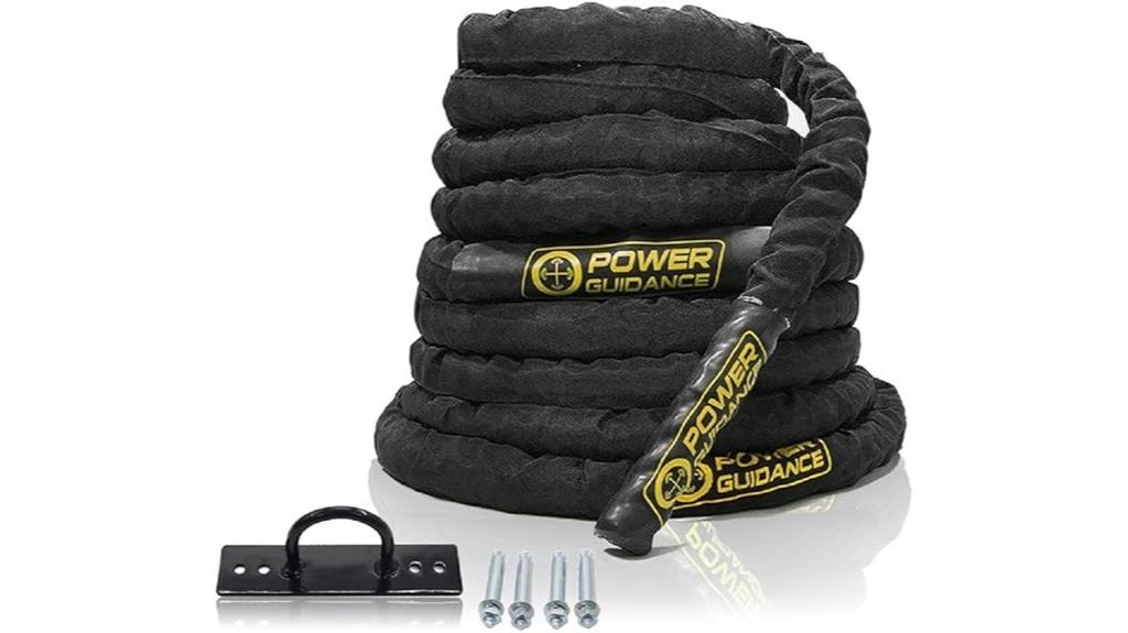 battle rope home workout