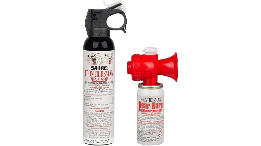 bear and mountain lion deterrent