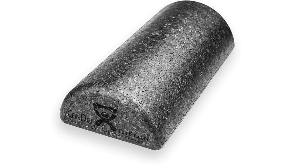 black foam roller therapy