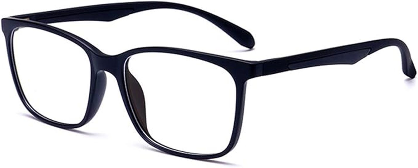 blue light anti eyestrain glasses