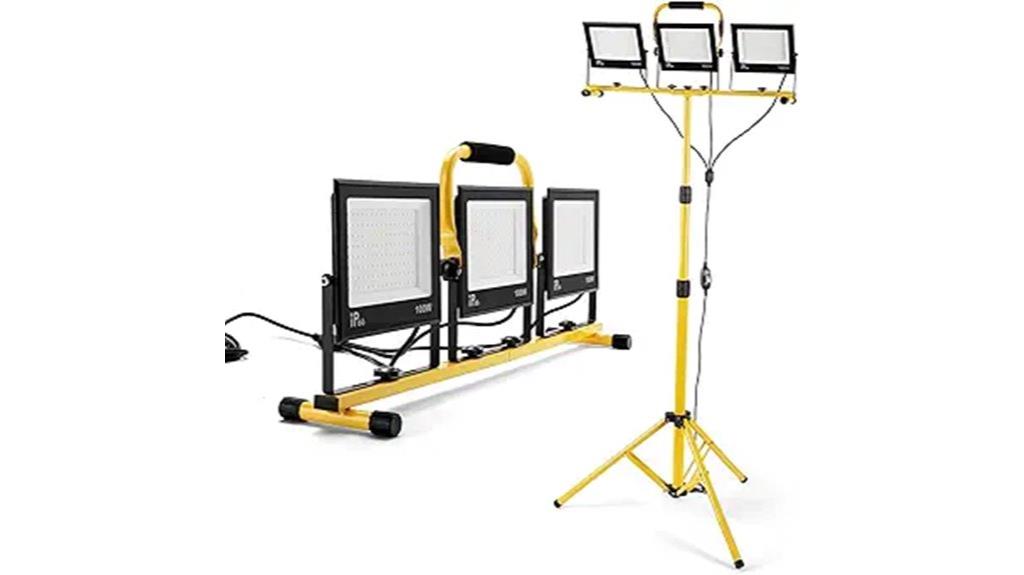 bright portable work lighting