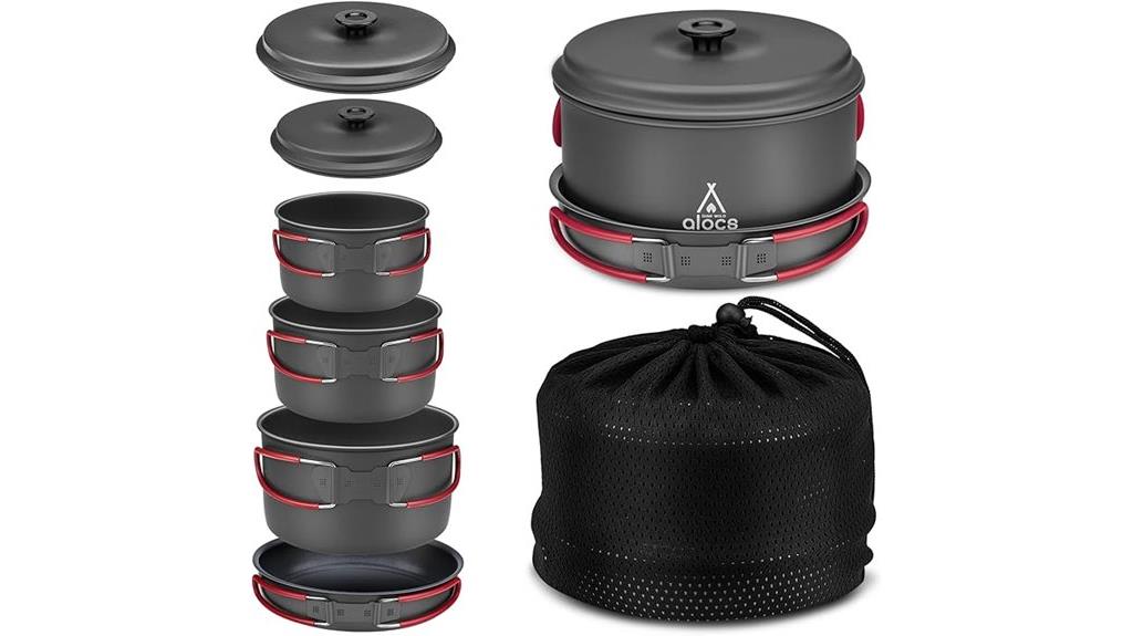 camping cookware set