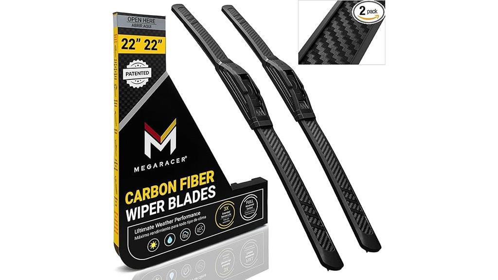 carbon fiber wiper blades