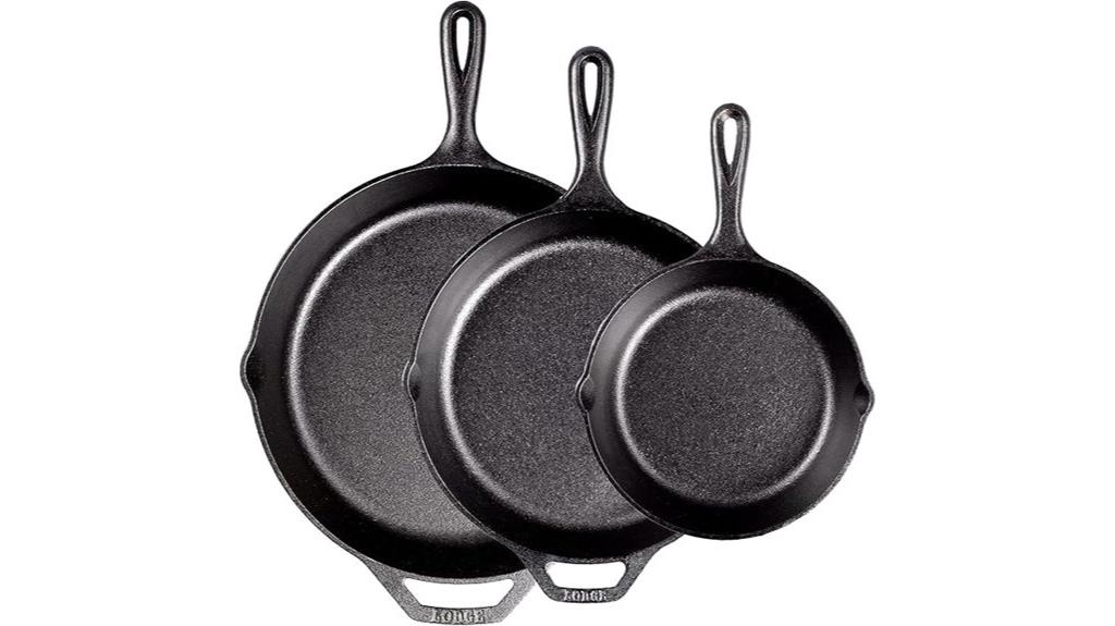 cast iron skillet set