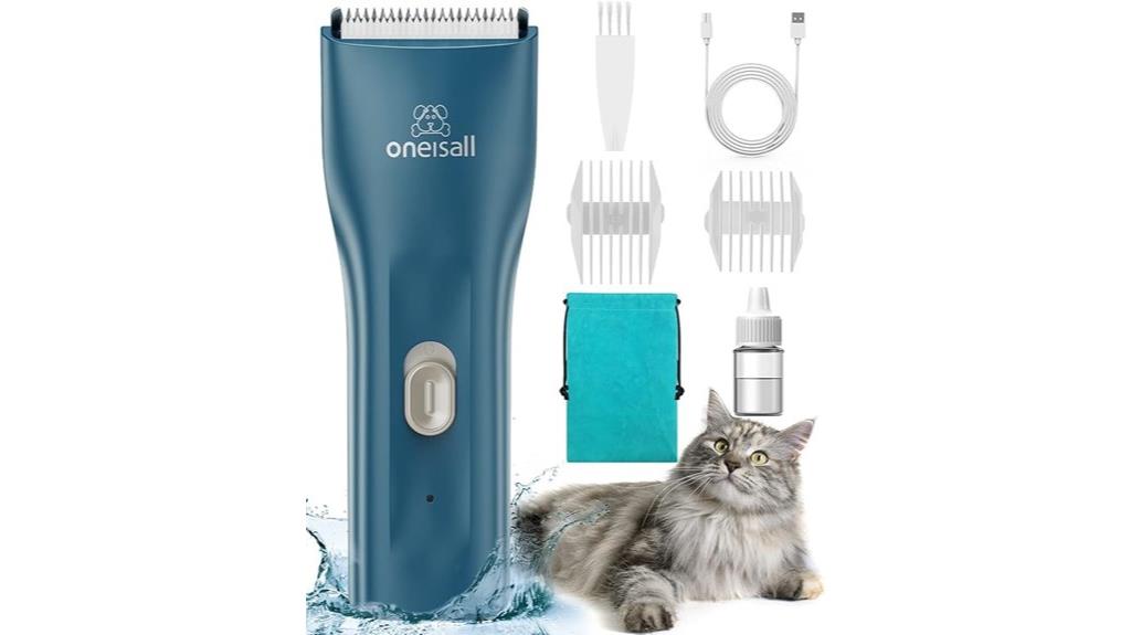 cat grooming kit with case