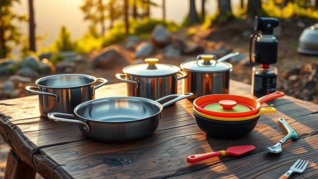 choosing durable lightweight cookware