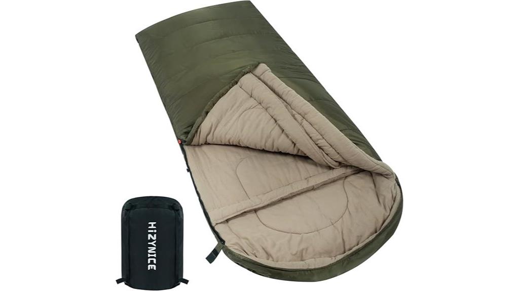 cold weather adult sleeping bag