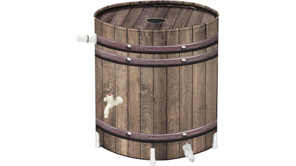 collapsible 50 gallon rain barrel