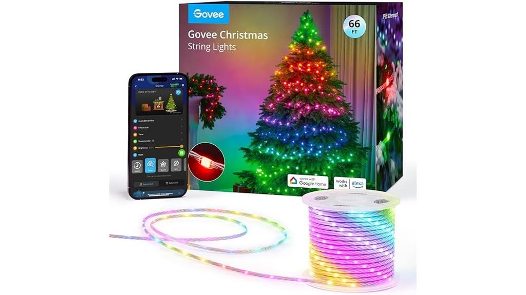 colorful smart christmas lights