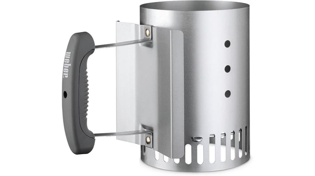 compact chimney starter accessory