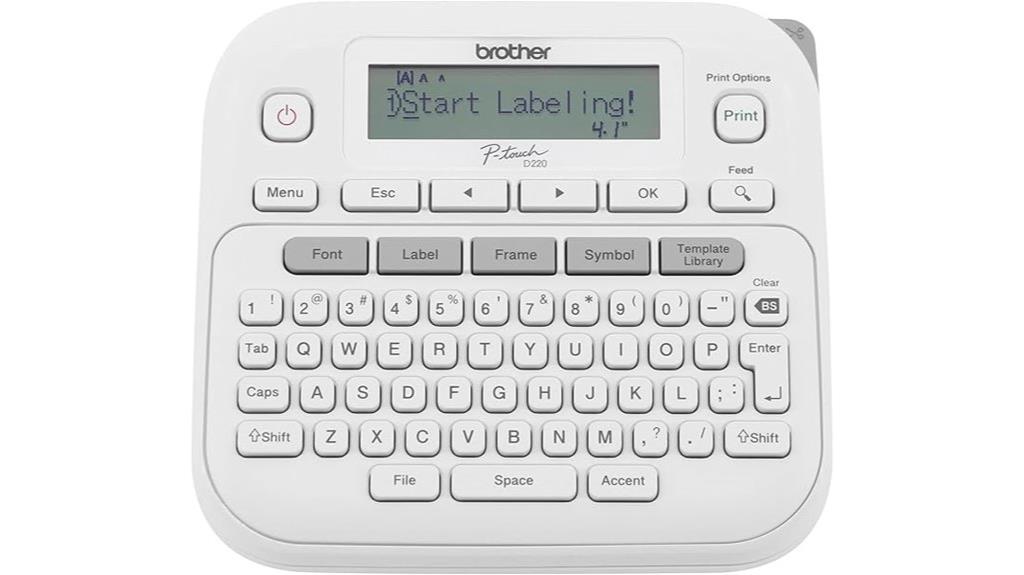 compact office label printer