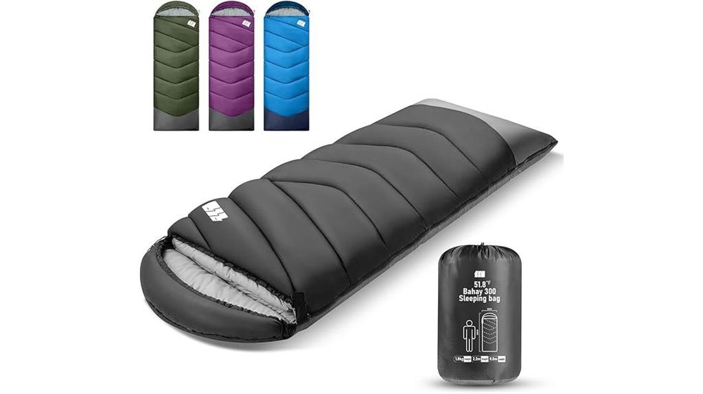 compact winter sleeping bag