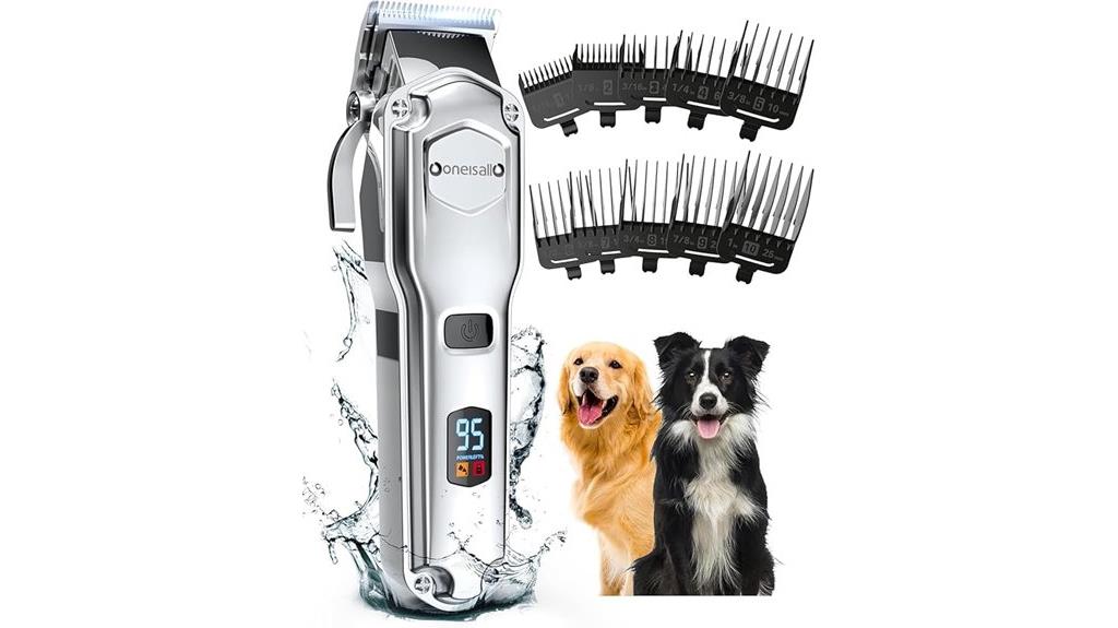 cordless dog clippers for thick coats