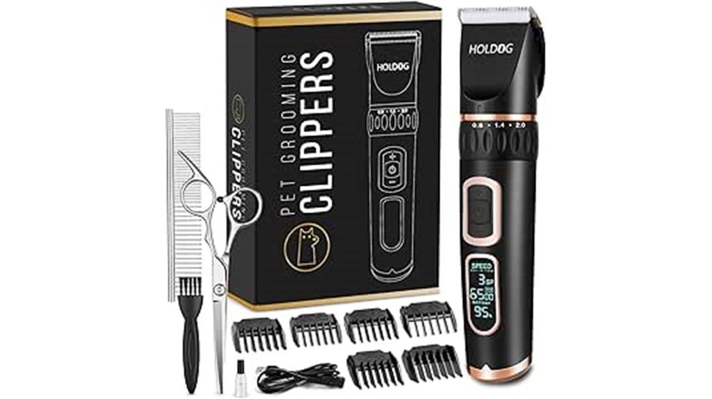 cordless pet grooming clippers