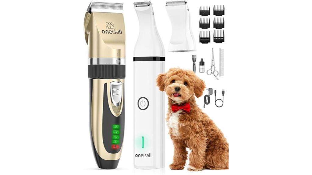 cordless pet grooming kit