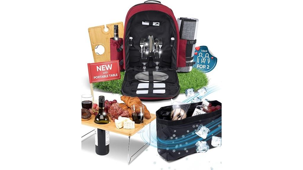 couples picnic set
