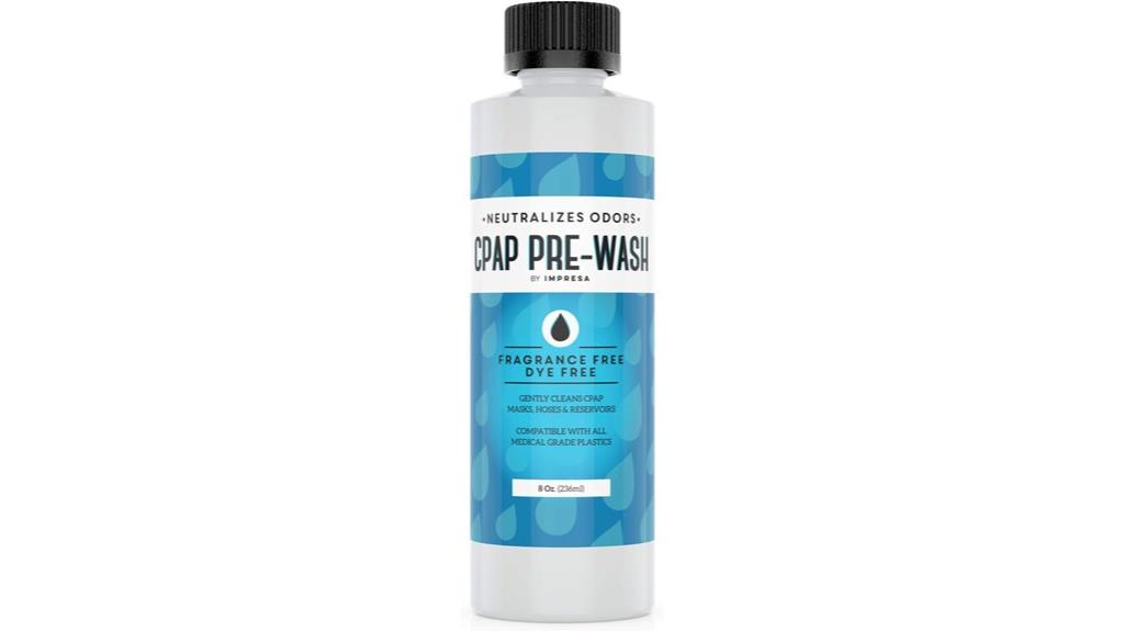 cpap pre wash cleaner