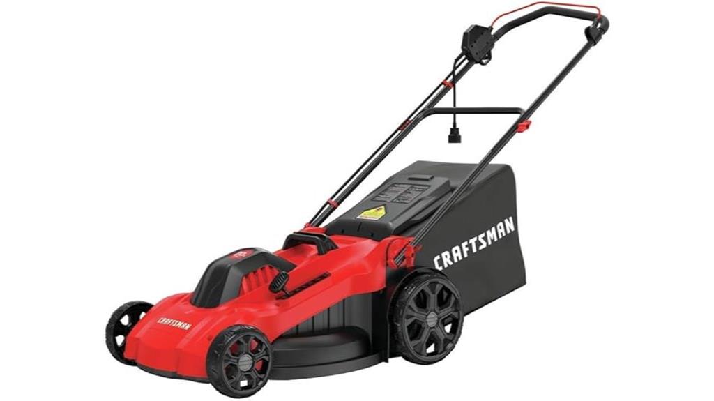 craftsman corded lawn mower
