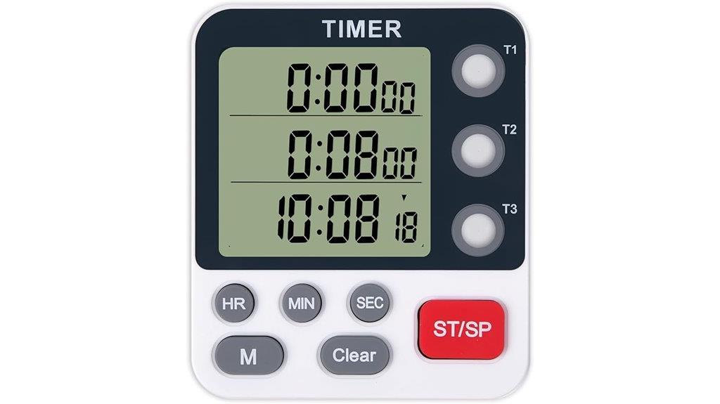 dual timer for cooking