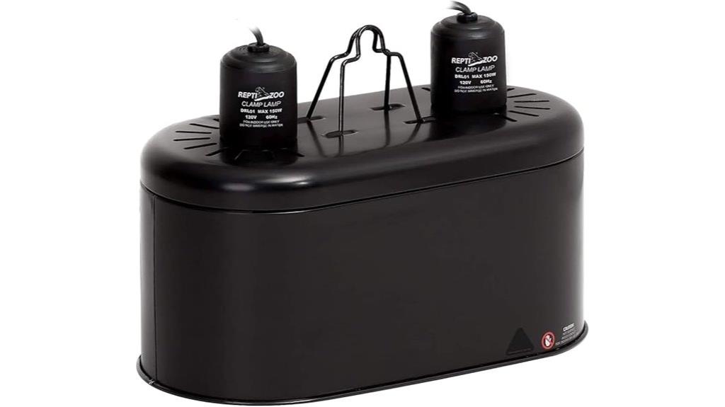 dual uvb reptile fixture