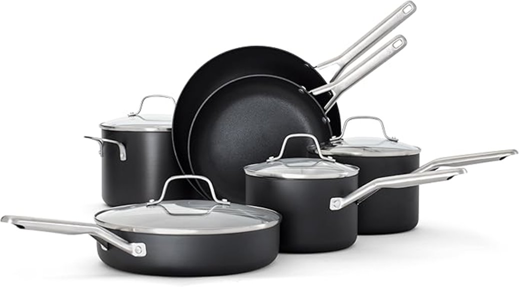 durable nonstick cookware set