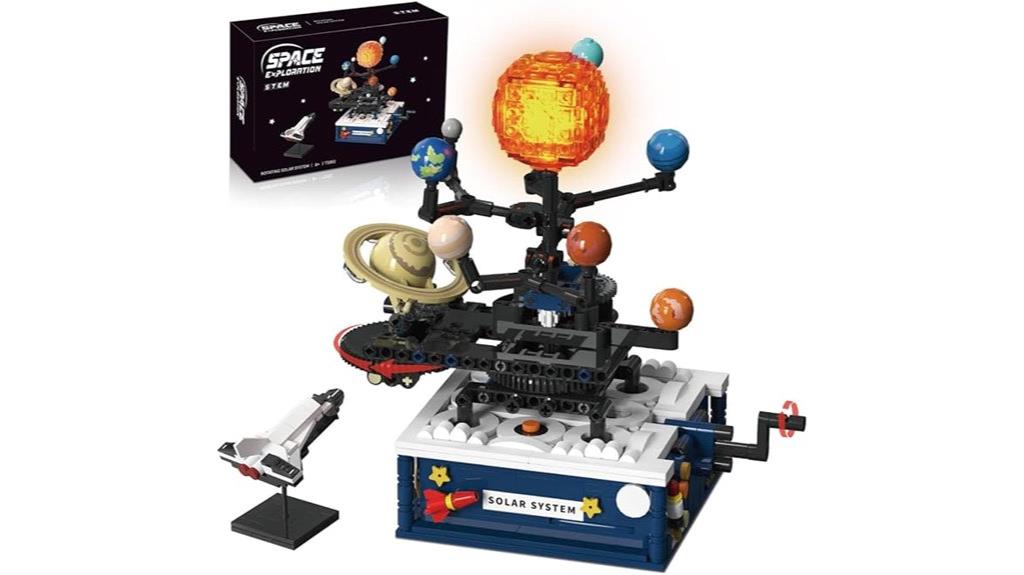 educational space themed construction toys